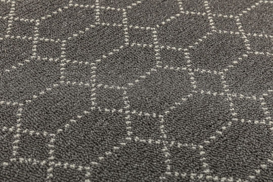 Nikotex Carpets Non-Slip Kitchen Runner Mat Belmont Grey-Sugar 67x200