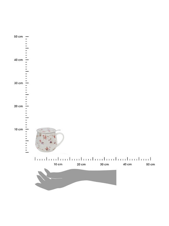 Porcelain White Tea Cup 430ml