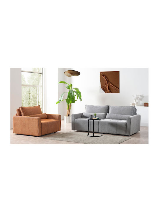 Polyrθróna Bett Orange 123x109x91cm