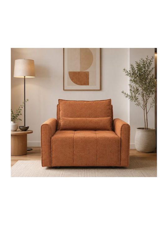 Polyrθróna Bett Orange 123x109x91cm