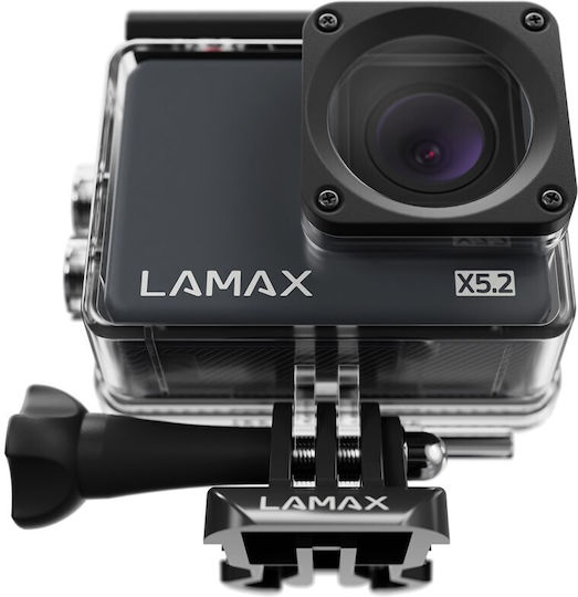 Lamax X5.2 Екшън Камера 4K Ultra HD Водоустойчива с 2" Сензорен Екран и Wi-Fi Черна
