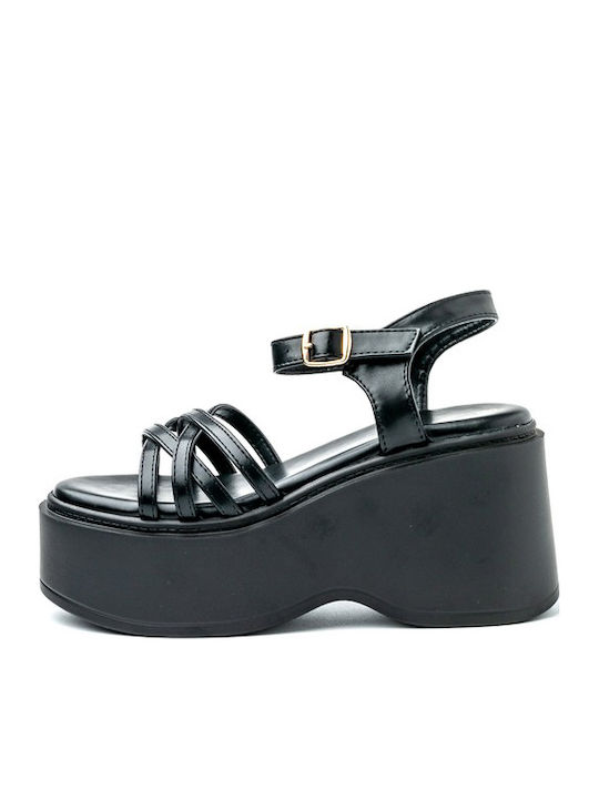 Women's Black Summer Platforms