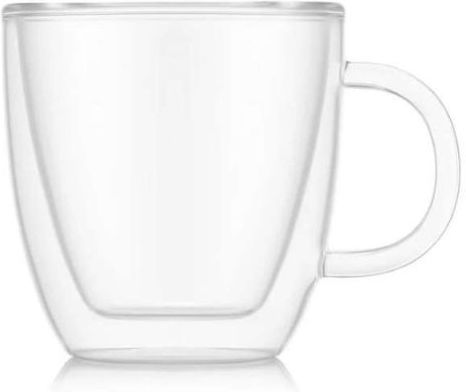 Bodum Set Coffee Cups Glass Brown 150ml 2 Pieces
