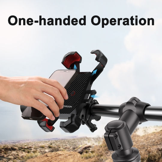 Joyroom Motorcycle Phone Mount with Adjustable Arm for Handlebar