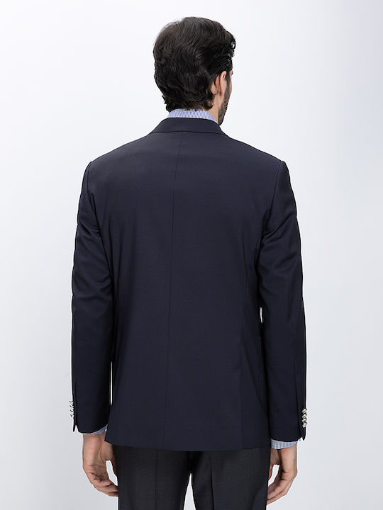 Зимно Мъжко Сако Тъмносин 547/150-DANIEL/9 Blue Black