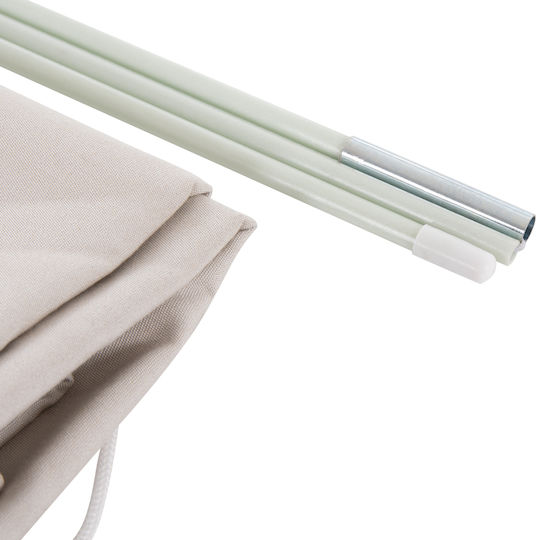 Homemarkt Καλυμμα 4x4m Ομπρελα Hm6621.02 Spun Polyester Μπεζ
