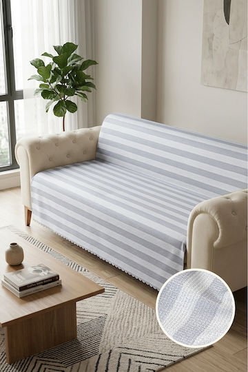 SteweHome Decken & Couchdecken Sesselüberwurf 165x215cm Grau