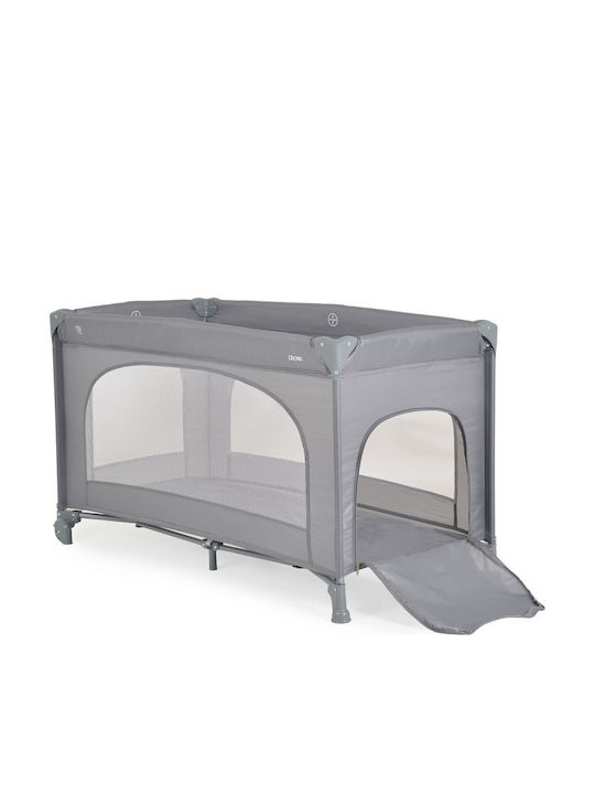 Moni Playpen 2 Levels with Mattress Grey 69x128cm