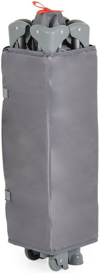 Moni Playpen 2 Levels with Mattress Grey 69x128cm