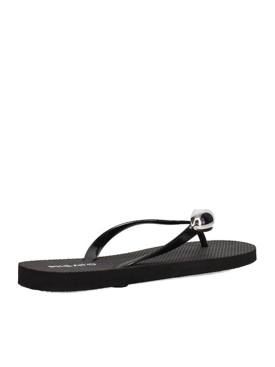 Flip Flops In Black Colour