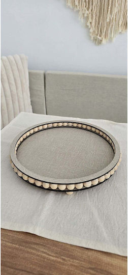 Stewehome Platou Decorativ Din Lemn De Pin Gri Stewehome Platou Decorativ Din Lemn De Pin Gri