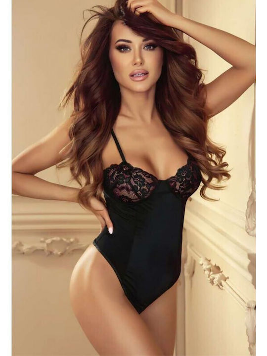 Women's Bodysuit Black Lace 2081