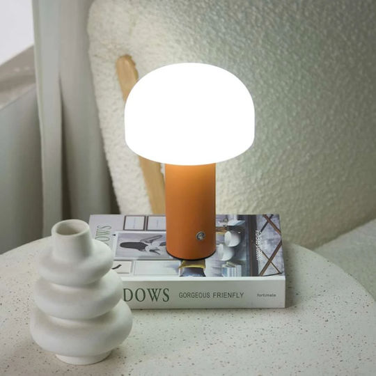 Led Kids Table Lamp Touch Orange
