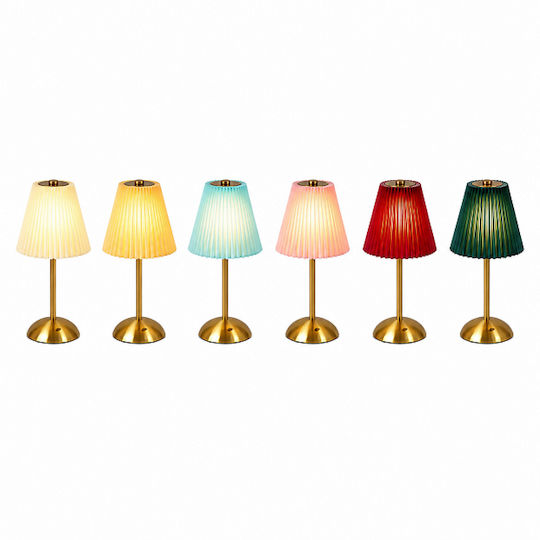 Led Kids Table Lamp Touch Pink