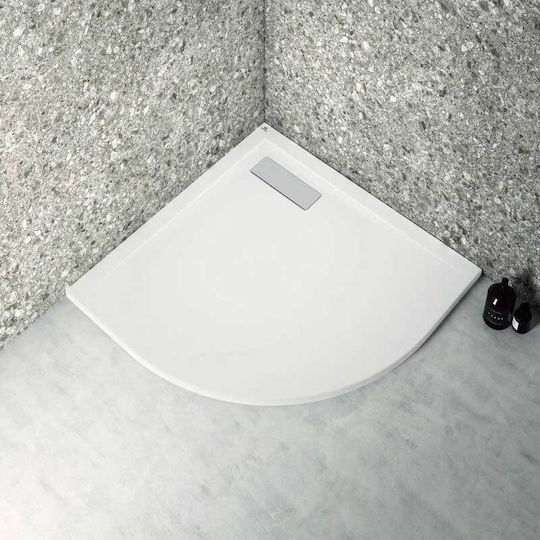 Ideal Standard Ultra Flat Acrylic Shower 80x80cm White
