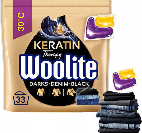 Reckitt Laundry Detergent for Black & Colored Clothes 33 Capsules