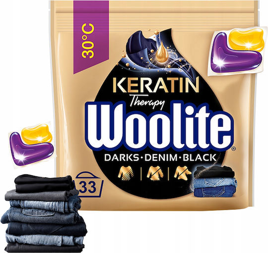 Reckitt Laundry Detergent for Black & Colored Clothes 33 Capsules