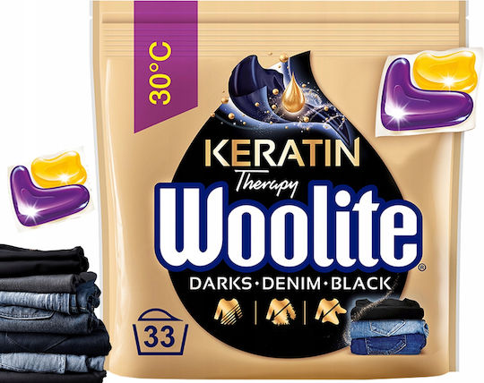 Reckitt Laundry Detergent for Black & Colored Clothes 33 Capsules