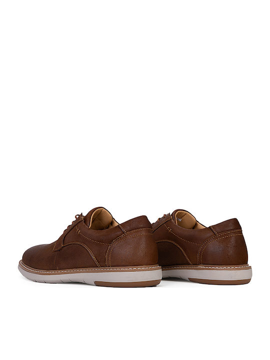 Δερμάτινα Herren Freizeitschuhe Braun