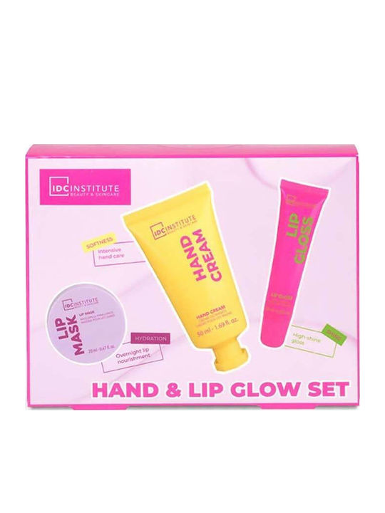 IDC Institute Hand & Lip Σετ Περιποίησης για Λάμψη