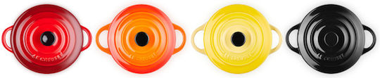 Le Creuset Round Heat-Resistant Cookware with Lid 4 Pieces