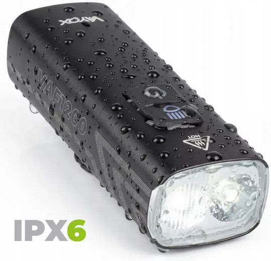 Vayox BX16161 Επαναφορτιζόμενο Εμπρόσθιο Φως Ποδηλάτου