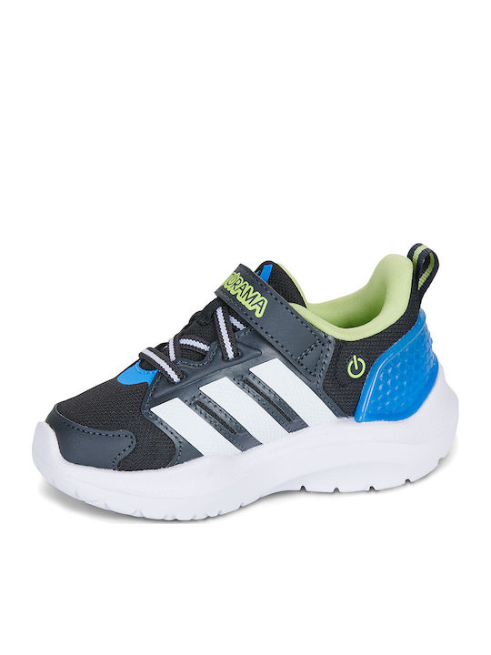 Rnr El Kinder Sportschuhe Laufen mit Schnürsenkeln Schwarz