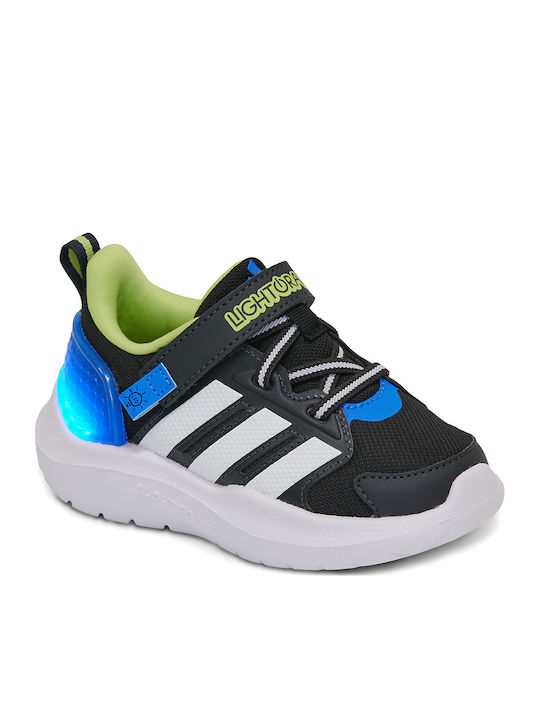 Rnr El Kinder Sportschuhe Laufen mit Schnürsenkeln Schwarz