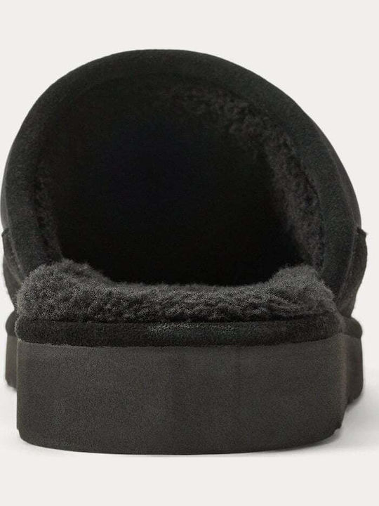 Winter Men's Slippers Black