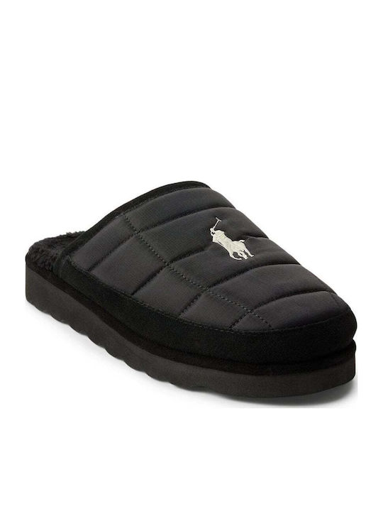 Winter Men's Slippers Black
