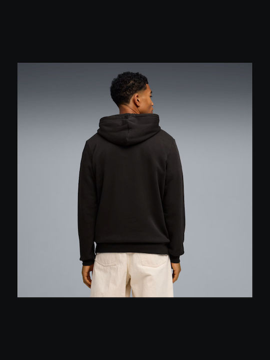 PUMA Ess Small Men's Sweatshirt Black with Hood