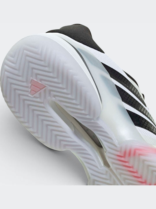 adidas Barricade Мъжки Обувки За Тенис За Глинени Игрища Бели