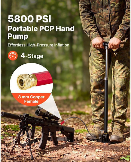 Vevor SDQQCQB5800P30PPG001V0 Hand Air Pump with Manometer