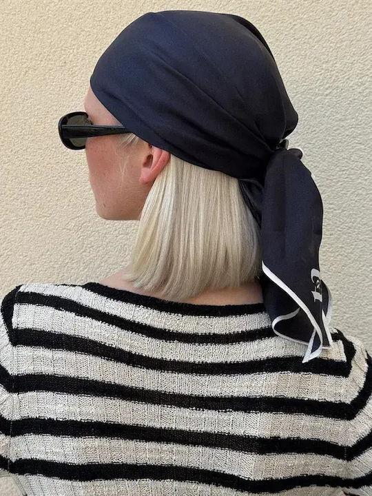 Women's Black Scarf