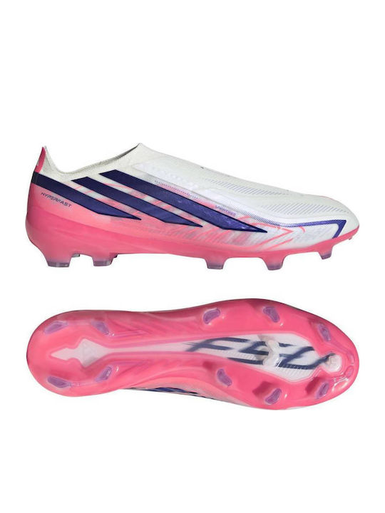 adidas F50 Hyperfast Pro LL FG Футболни Обувки с Бутони Бели