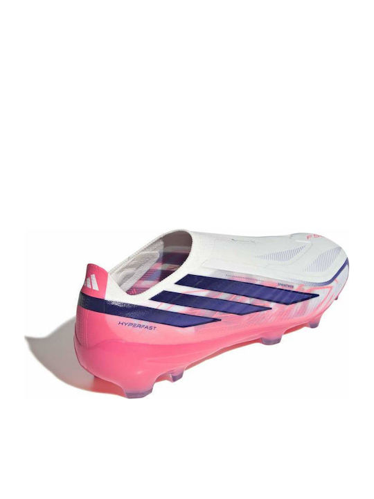 adidas F50 Hyperfast Pro LL FG Футболни Обувки с Бутони Бели