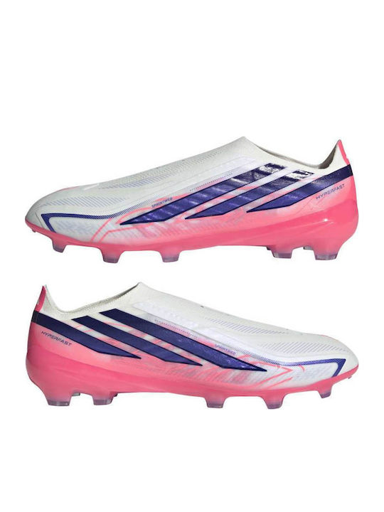 adidas F50 Hyperfast Pro LL FG Футболни Обувки с Бутони Бели
