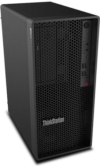 Lenovo ThinkStation P2 Tower Gen 2 Desktop PC (Ultra 5-245K/16GB DDR5/512GB SSD/W11 Pro) cu Tastatură (UK)