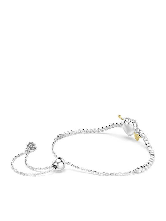 Swarovski Γυναικείο Βραχιόλι Επιχρυσωμένο