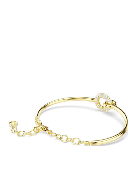 Swarovski Γυναικείο Βραχιόλι Επιχρυσωμένο