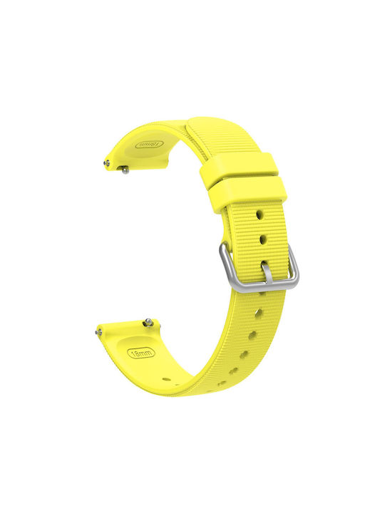 Λουράκι Xiaomi Watch S4 41mm Σιλικόνης Υφή Yellow