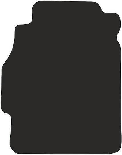 Driver's Floor Mat Made Polyamide Honda Civic Vi Hatchback 3-door 1995-2001 Rubberized Driver's Mat