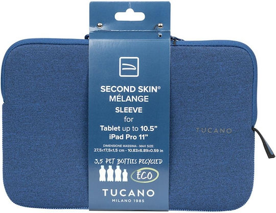 Tucano Tablet Case Tucano Melange Tablet Bag Sleeve 9"/10" Tablet Blue
