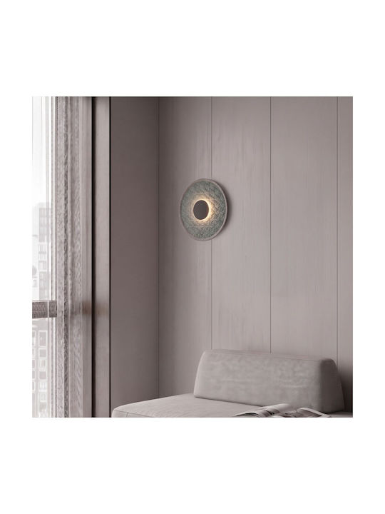 Zambelis Lights LED Warm White Ceiling & Wall Spot in Grey Color