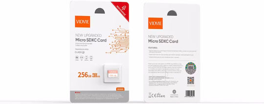 Vidvie SDHC 256GB U3 UHS-I Speicherkarten