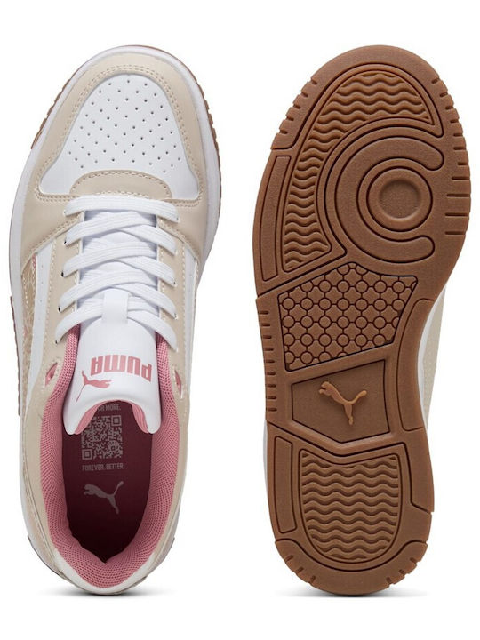 Rebound Παιδικά Sneakers Μπεζ