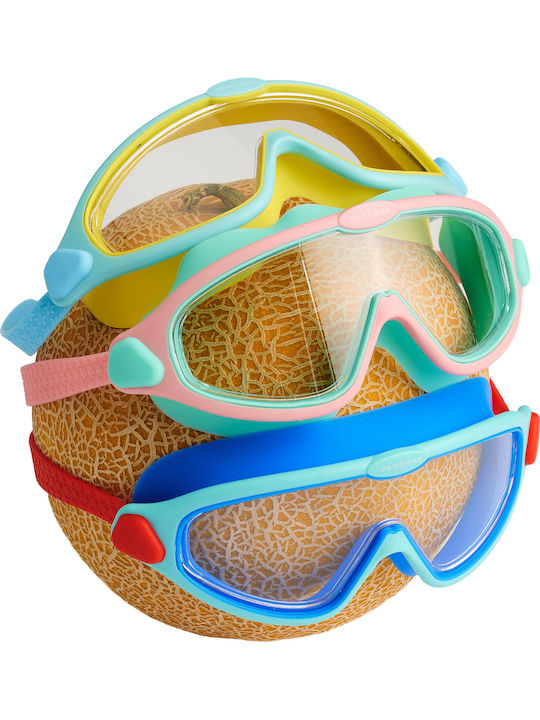 Seabeez Maui Kids Swimming Goggles with Anti-Glare Yellow Lenses