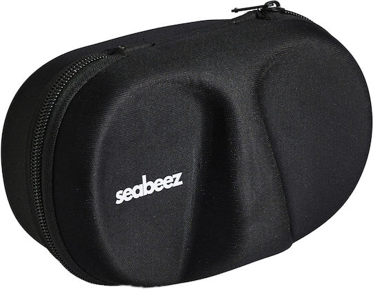 Seabeez Silicone Diving Mask with Snorkel Light Blue