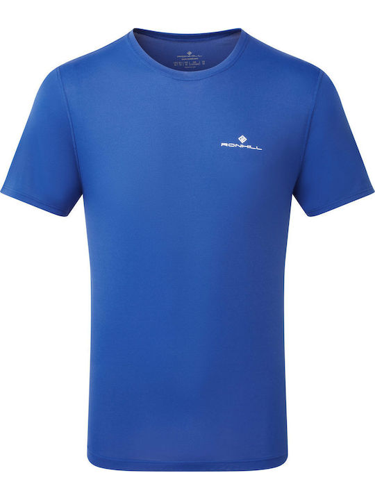 Sportliches T-Shirt Blau Weiß