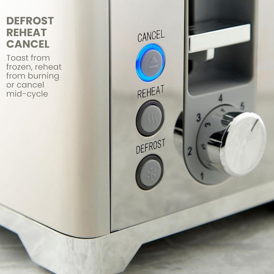 Swiss Haus Toaster 2 Slots 930W Beige